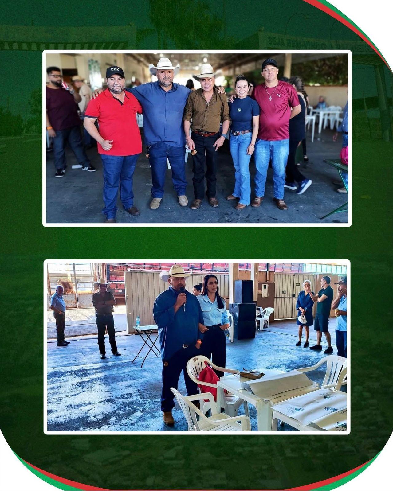 Balanço do almoço e Leilão em prol do fundo Social de solidariedade de Palmeira d' Oeste-SP